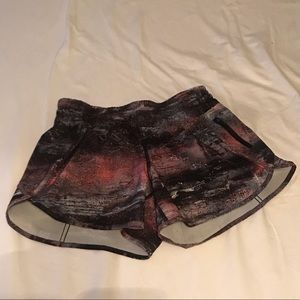 Lululemon tracker shorts (size 8 - WORN ONCE)